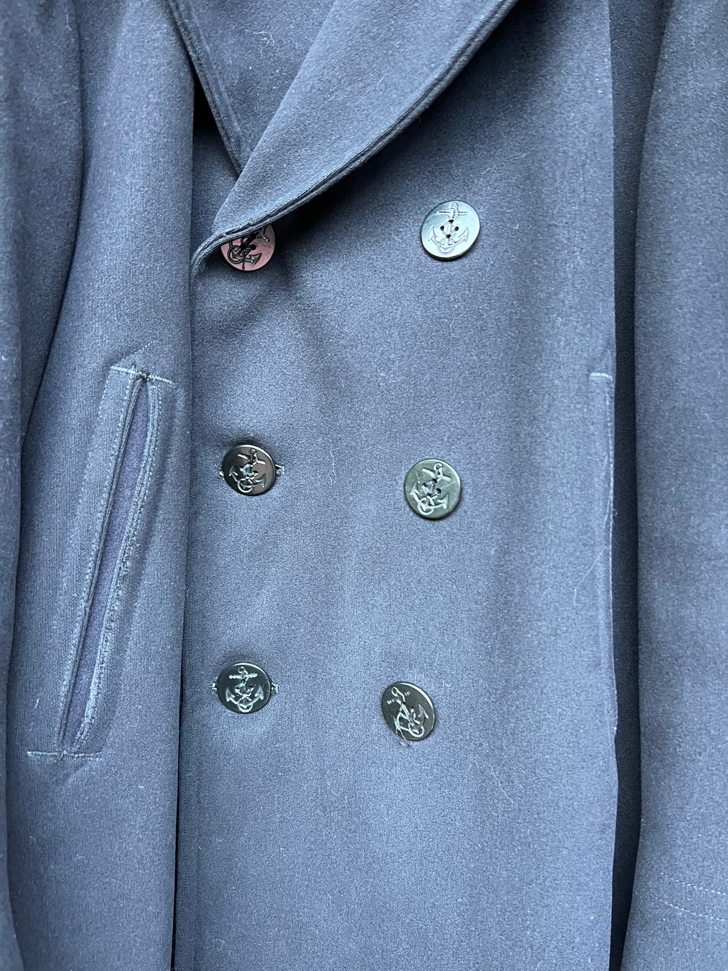 50s US Navy Peacoat