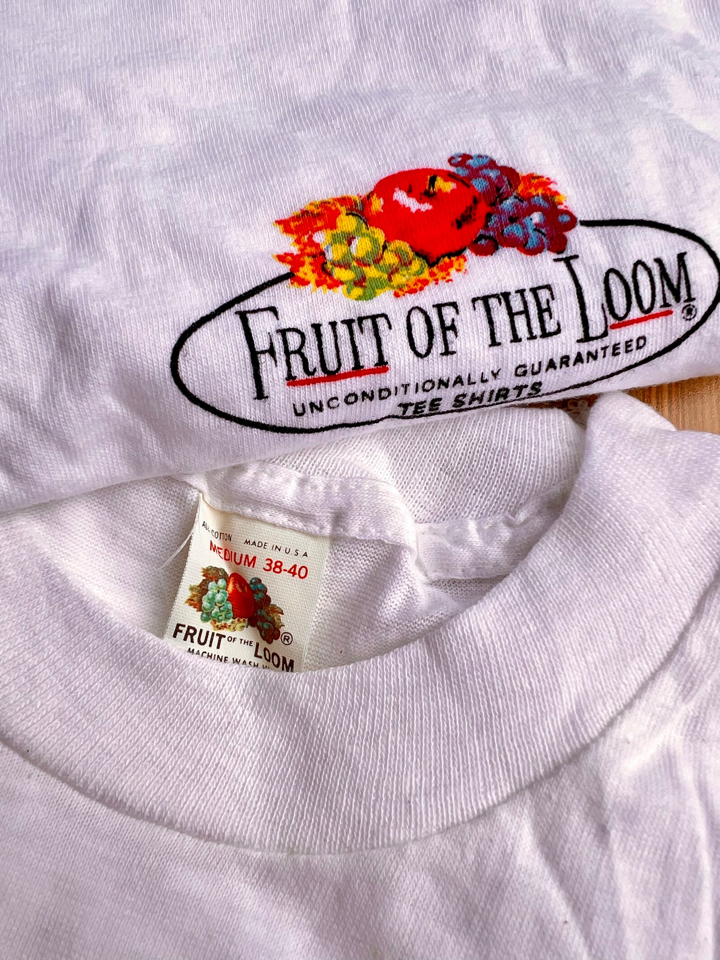 Vintage Lot of Fruit of the Loom T-shirts