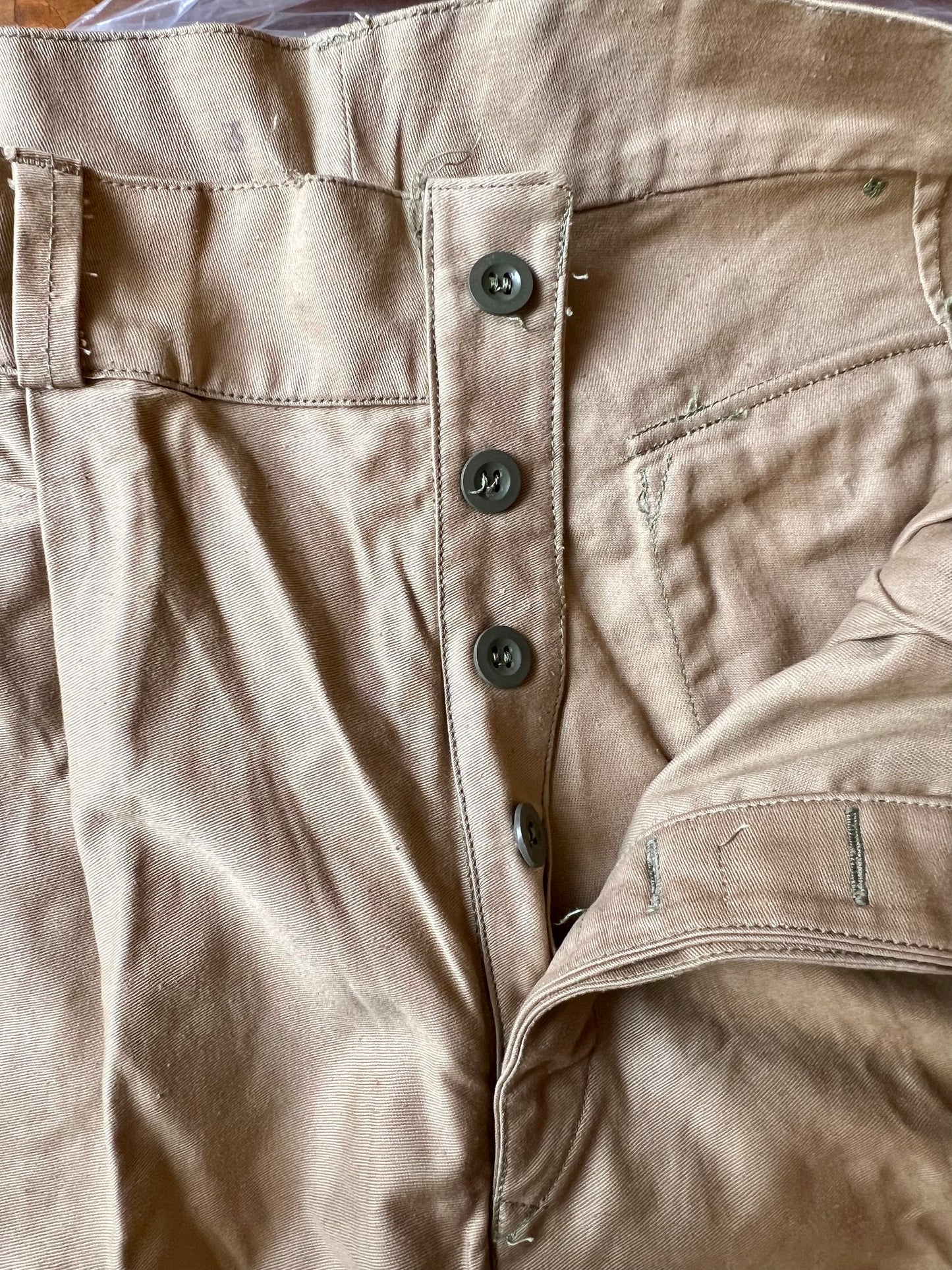 Vintage Italian Military Trousers