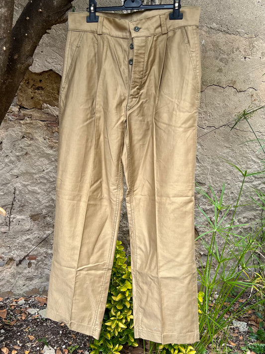 Vintage Italian Military Trousers