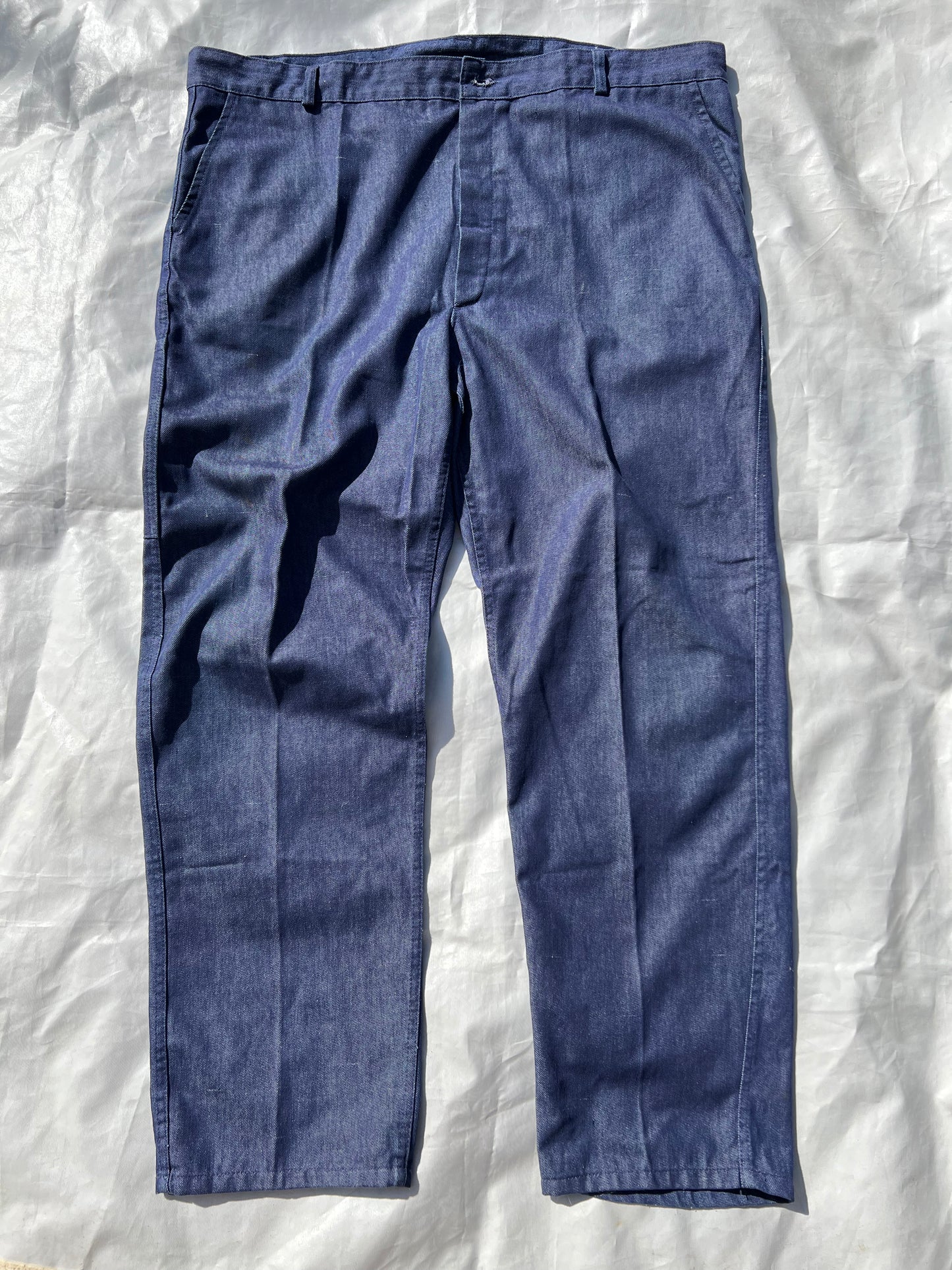 Vintage Work French Navy Pants