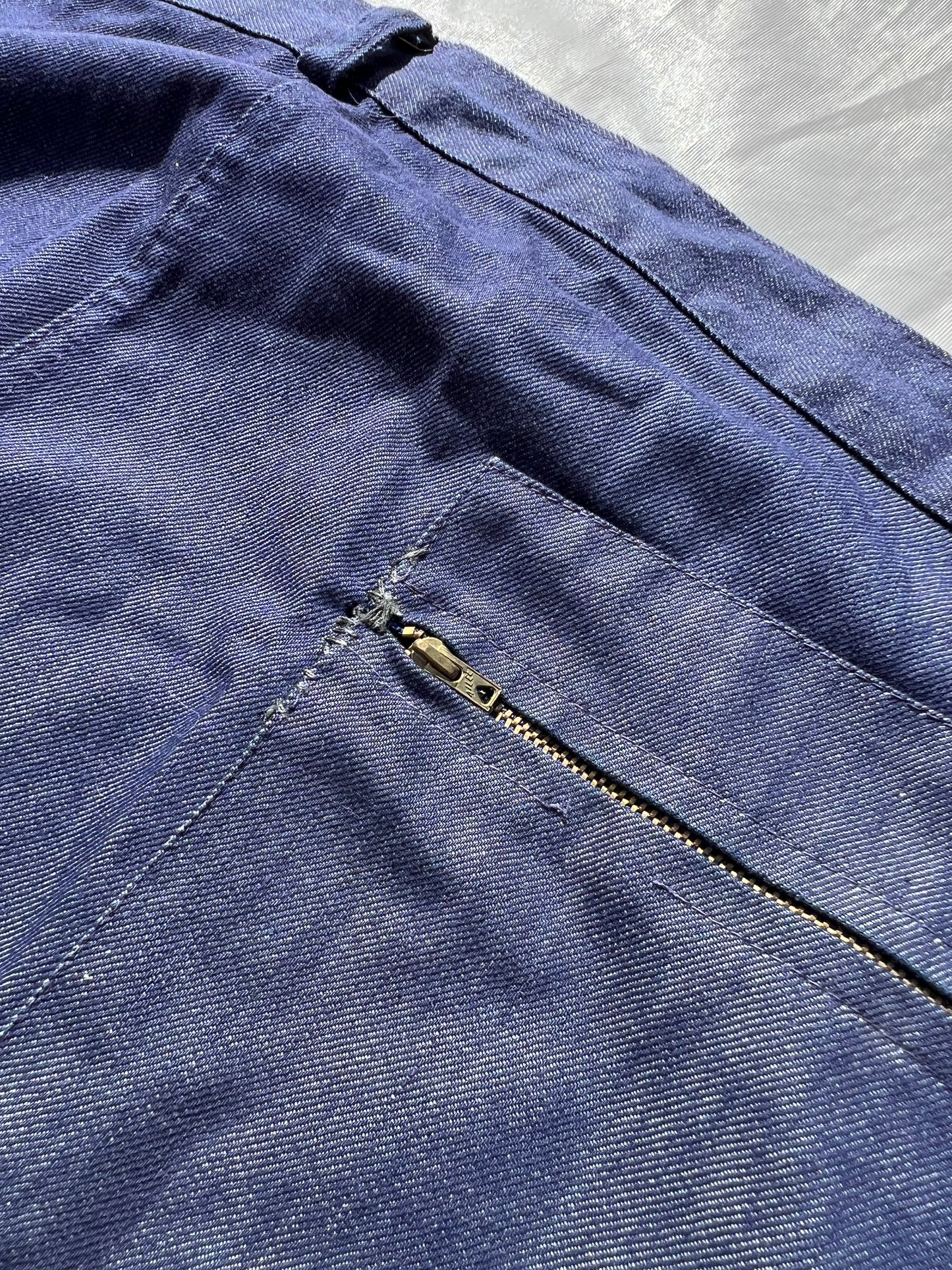 Vintage Work French Navy Pants