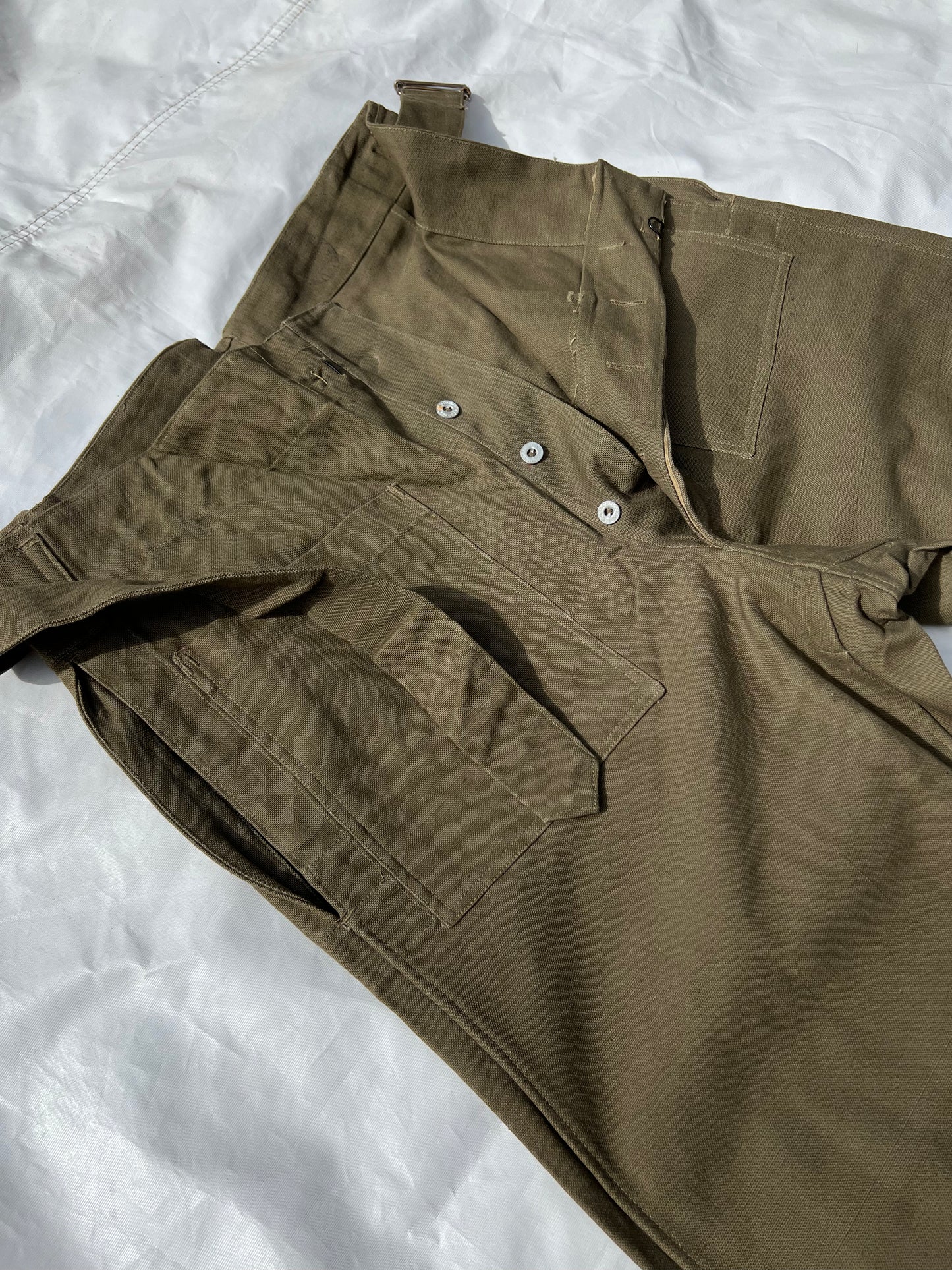 Vintage French Army Motorcylce Pants