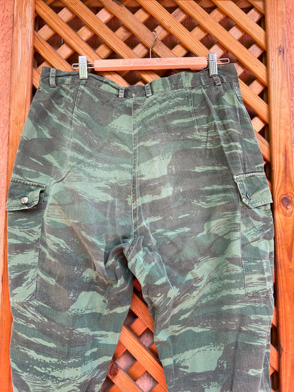 Vintage HBT Army Camouflage Pants