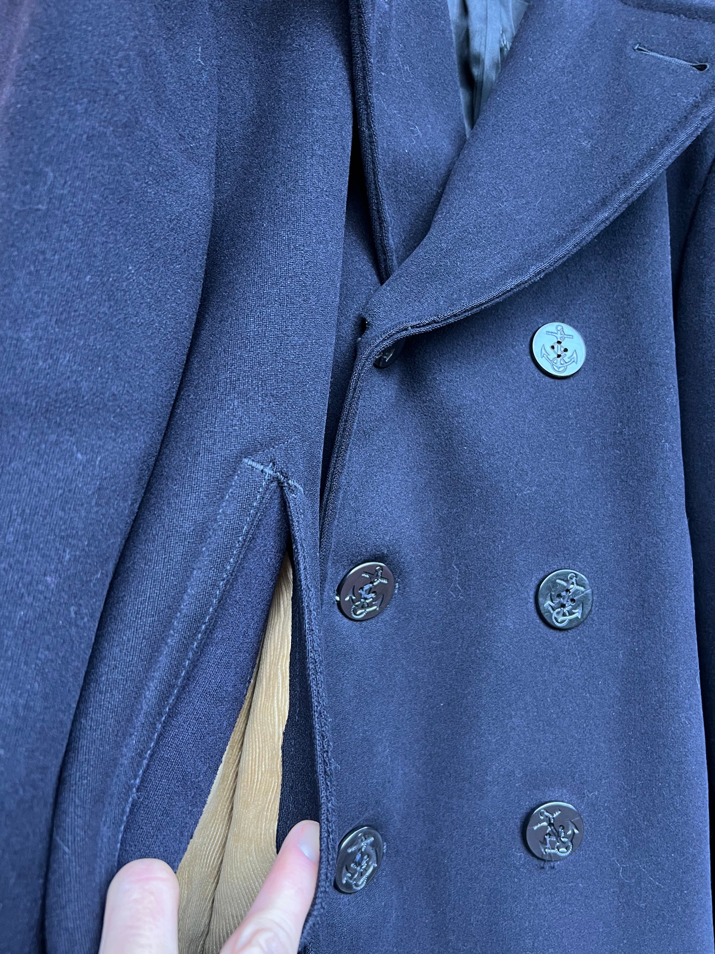 50s US Navy Peacoat