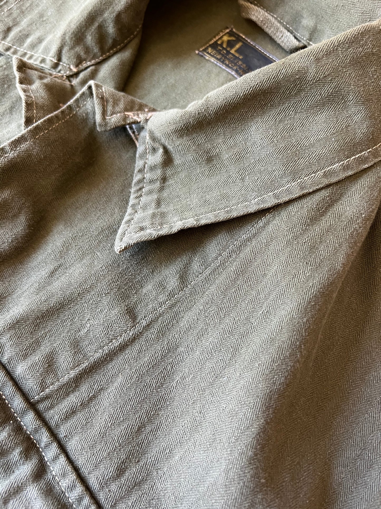 1961 Dutch Army HBT Overshirt